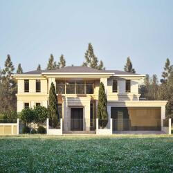 Architectural Design For A Villa By T Pouros Architecture Studio